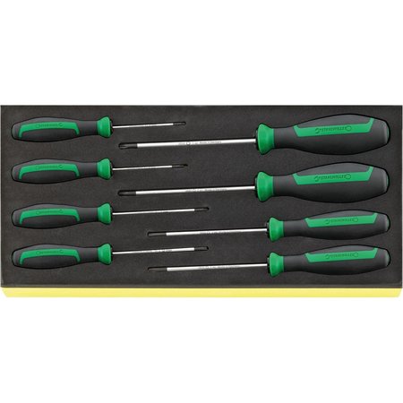 STAHLWILLE TOOLS DRALL+ set of screwdrivers i.TCS inlay No.TCS 4650 1/3-tray8-pcs. 96838767